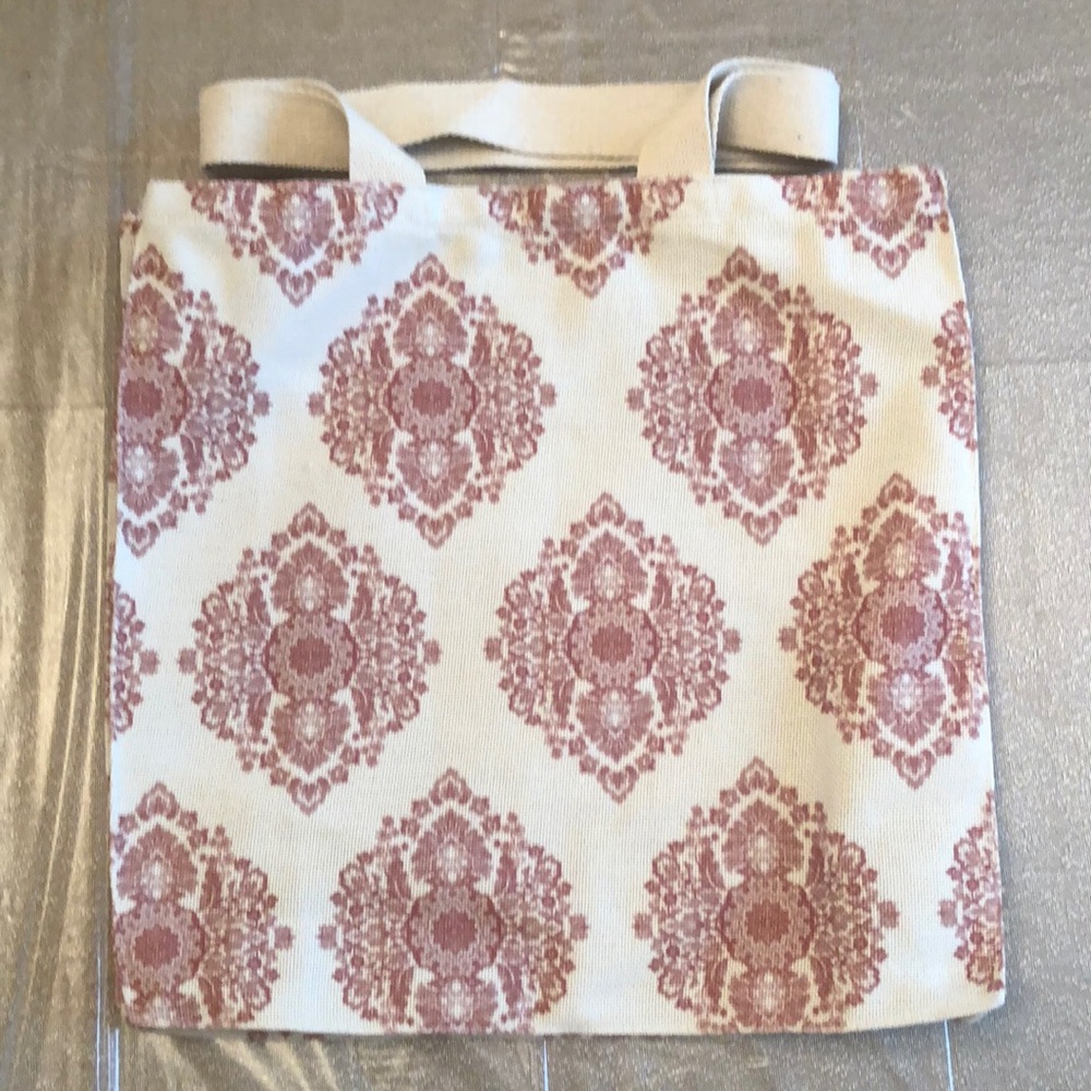 REUSABLE TOTE, Gold Beaded, Polyester, New - Picture 2 of 12